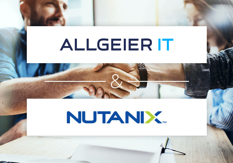 partnerschaft Nutanix und Allgeier IT